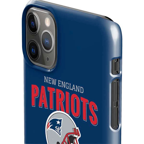 NFL New England Patriots Helmet iPhone 11 Pro Max Lite Case