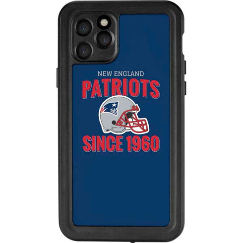 NFL New England Patriots Helmet iPhone 11 Pro Waterproof Case
