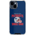 NFL New England Patriots Helmet iPhone 15 Clear Case