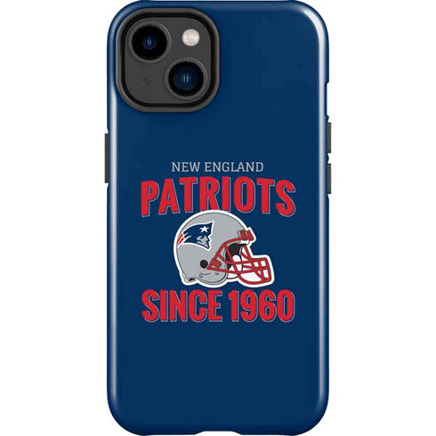 NFL New England Patriots Helmet iPhone 15 Impact Case