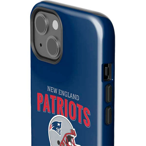 NFL New England Patriots Helmet iPhone 15 Impact Case