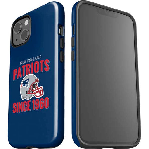 NFL New England Patriots Helmet iPhone 15 Impact Case