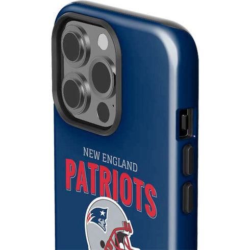 NFL New England Patriots Helmet iPhone 15 Pro Impact Case