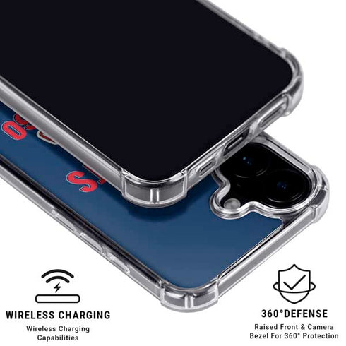 NFL New England Patriots Helmet iPhone 16 MagSafe Case