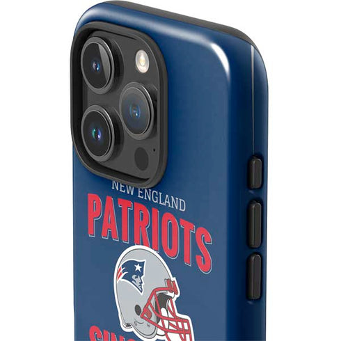 NFL New England Patriots Helmet iPhone 16 Pro Impact Case