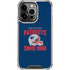 NFL New England Patriots Helmet iPhone 16 Pro Max Clear Case