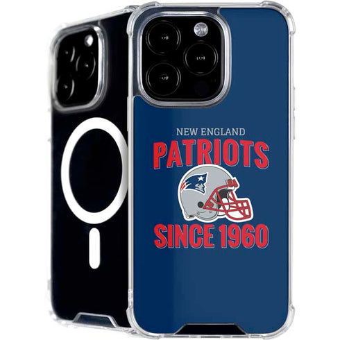 NFL New England Patriots Helmet iPhone 16 Pro Max MagSafe Case