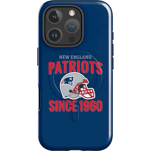 NFL New England Patriots Helmet iPhone 16 Pro Max Magsafe Impact Case