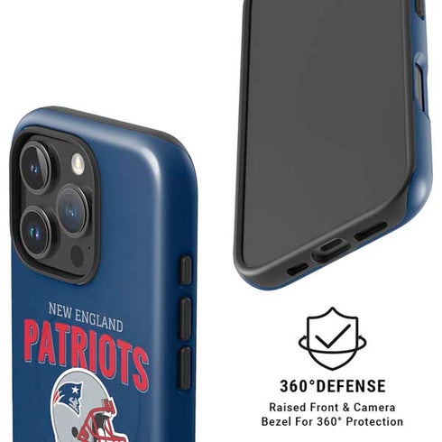 NFL New England Patriots Helmet iPhone 16 Pro Max Magsafe Impact Case