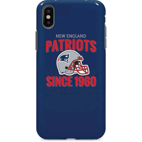 NFL New England Patriots Helmet iPhone X Pro Case