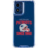 NFL New England Patriots Helmet Moto G 5G (2024) Clear Case