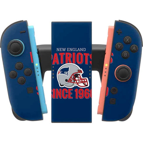 NFL New England Patriots Helmet Nintendo Switch 2 (2025) Joy-Con Controller Skin