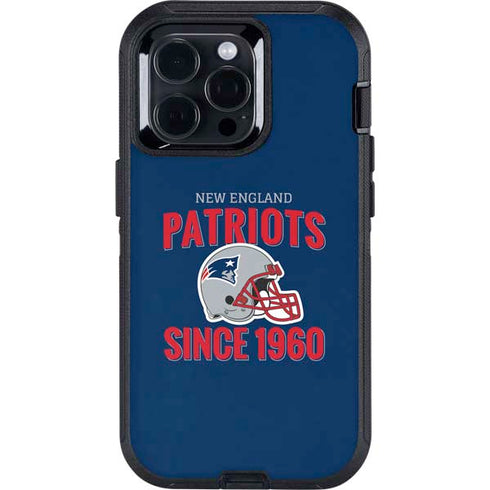 NFL New England Patriots Helmet Otterbox Defender iPhone Skin