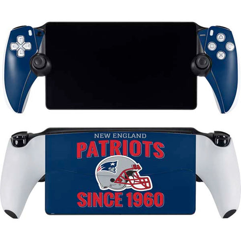 NFL New England Patriots Helmet PlayStation Portal Remote Player Skin