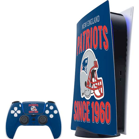 NFL New England Patriots Helmet PlayStation PS5 Skins