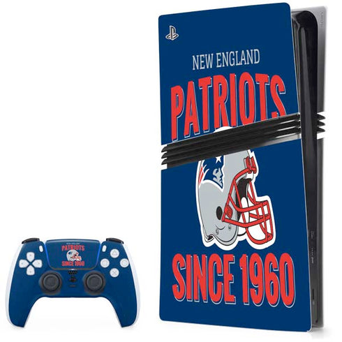 NFL New England Patriots Helmet PS5 Pro Bundle Skin