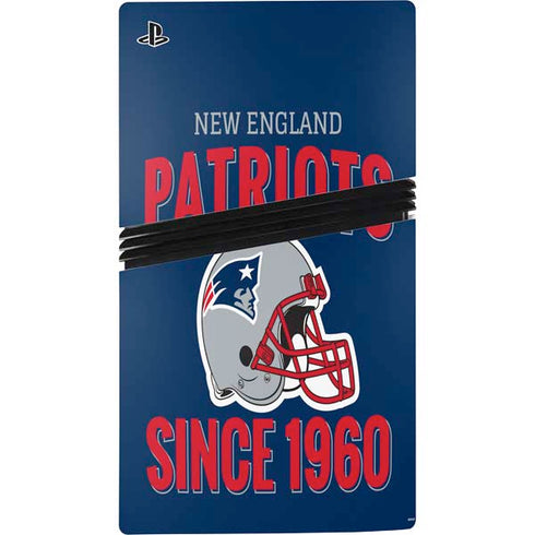 NFL New England Patriots Helmet PS5 Pro Console Skin
