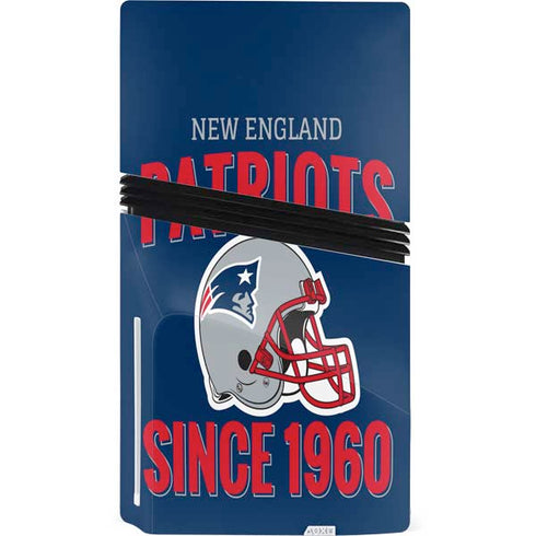 NFL New England Patriots Helmet PS5 Pro Disk Bundle Skin