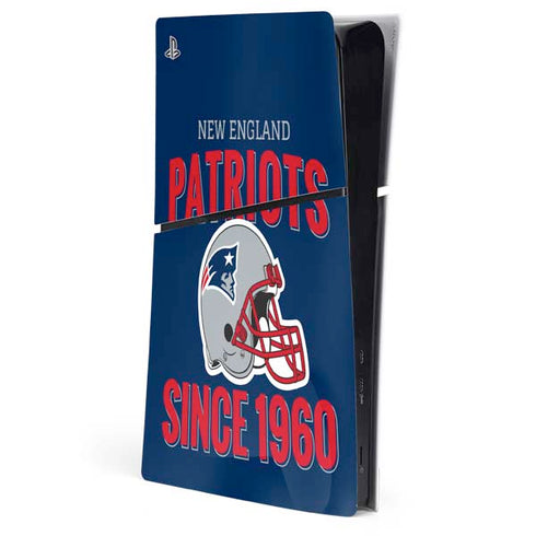 NFL New England Patriots Helmet PlayStation PS5 Skins