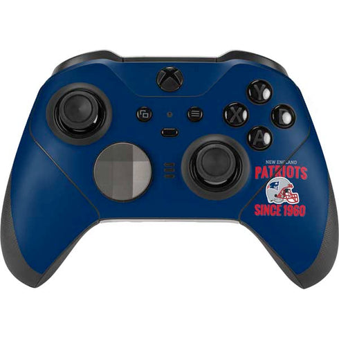 NFL New England Patriots Helmet Xbox Elite Wireless Controller Series 2 Skin