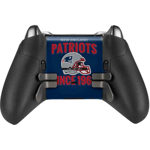 NFL New England Patriots Helmet Xbox Elite Wireless Controller Series 2 Skin