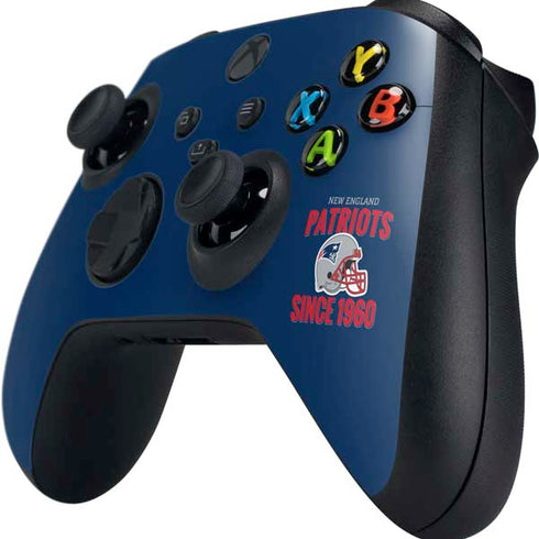 NFL New England Patriots Helmet Xbox Series X Controller Skin