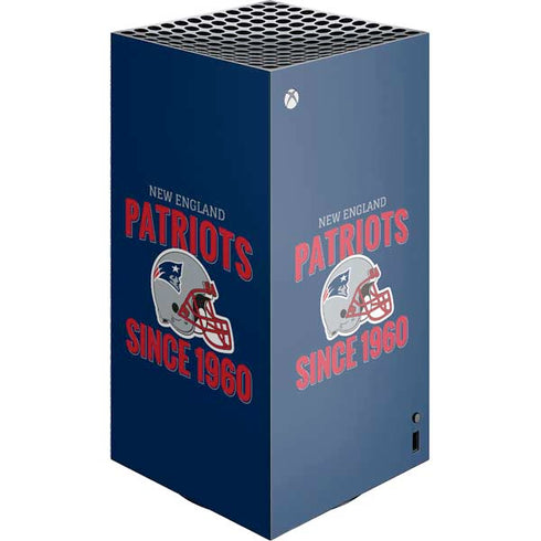 NFL New England Patriots Helmet XBox Series X Digital Edition Console Skin