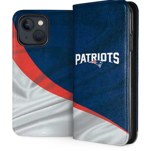 NFL New England Patriots iPhone 13 Folio Case