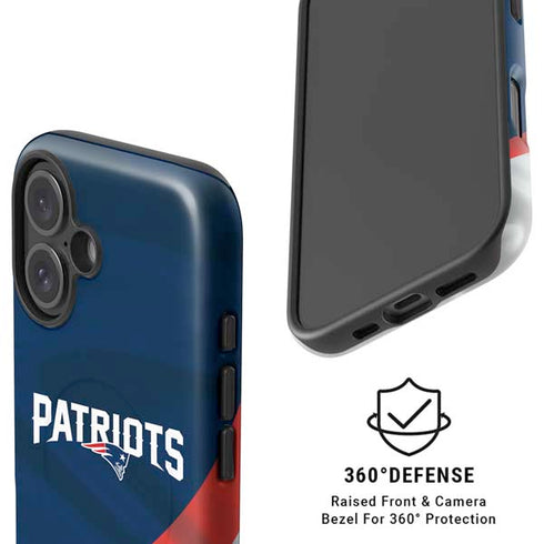 NFL New England Patriots iPhone 16 Magsafe Impact Case