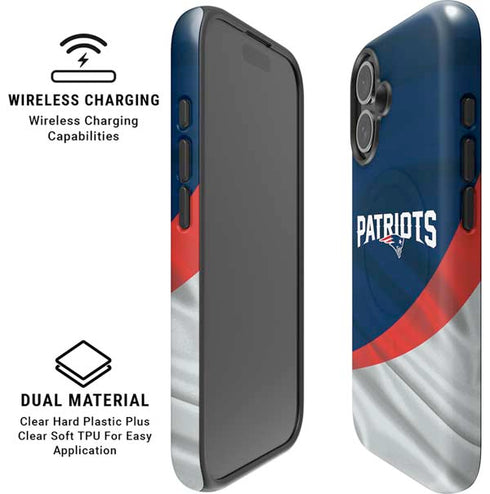 NFL New England Patriots iPhone 16 Magsafe Impact Case