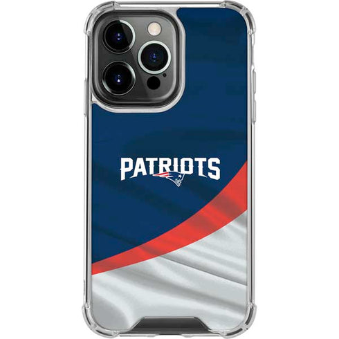 NFL New England Patriots iPhone 16 Pro Clear Case