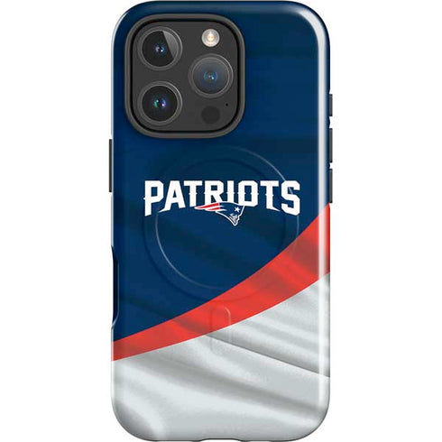 NFL New England Patriots iPhone 16 Pro Magsafe Impact Case