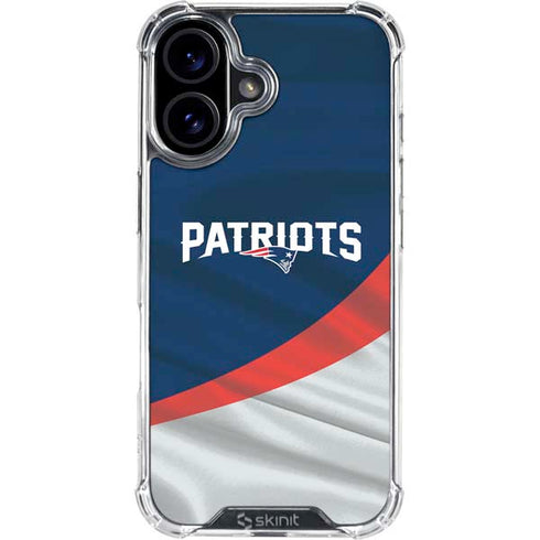 NFL New England Patriots iPhone 17 Clear Case