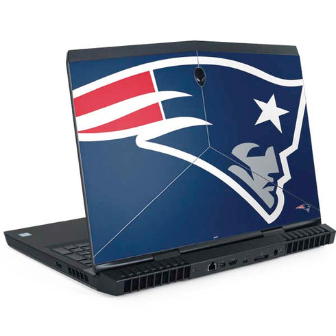 NFL New England Patriots Large Logo Dell Alienware Skin