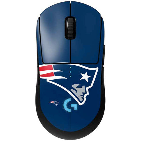 NFL New England Patriots Large Logo G Pro Wireless Gaming Mouse Skin