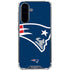 NFL New England Patriots Large Logo Galaxy A36 5G Clear Case