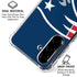 NFL New England Patriots Large Logo Galaxy A36 5G Clear Case