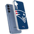 NFL New England Patriots Large Logo Galaxy A55 5G Clear Case