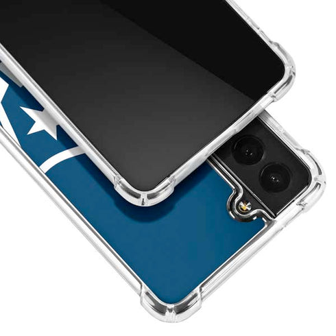 NFL New England Patriots Large Logo Galaxy S22 Clear Case
