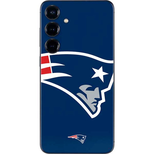 NFL New England Patriots Large Logo Galaxy S25 Plus Skin