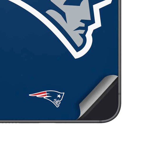 NFL New England Patriots Large Logo Galaxy S25 Plus Skin