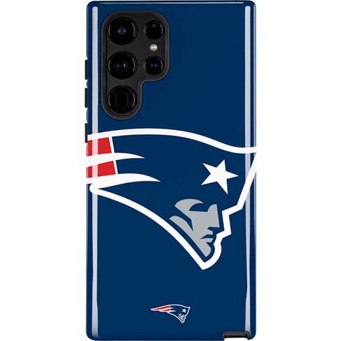 NFL New England Patriots Large Logo Galaxy S25 Ultra Impact Case