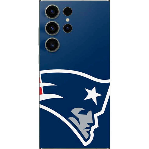 NFL New England Patriots Large Logo Galaxy S24 Ultra Skin