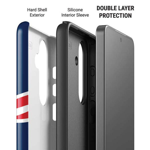 NFL New England Patriots Large Logo Galaxy S26 Impact Case