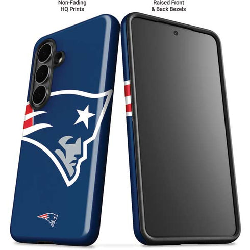 NFL New England Patriots Large Logo Galaxy S26 Impact Case