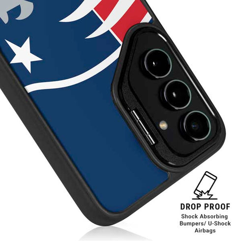 NFL New England Patriots Large Logo Galaxy S26 Kickstand Case