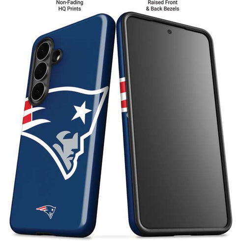 NFL New England Patriots Large Logo Galaxy S26 Plus Impact Case