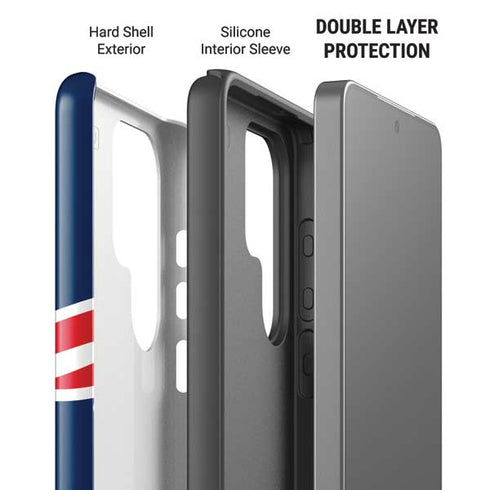 NFL New England Patriots Large Logo Galaxy S26 Ultra Impact Case