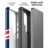 NFL New England Patriots Large Logo Galaxy S26 Ultra Impact Case