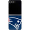 NFL New England Patriots Large Logo Galaxy Z Flip6 Skin